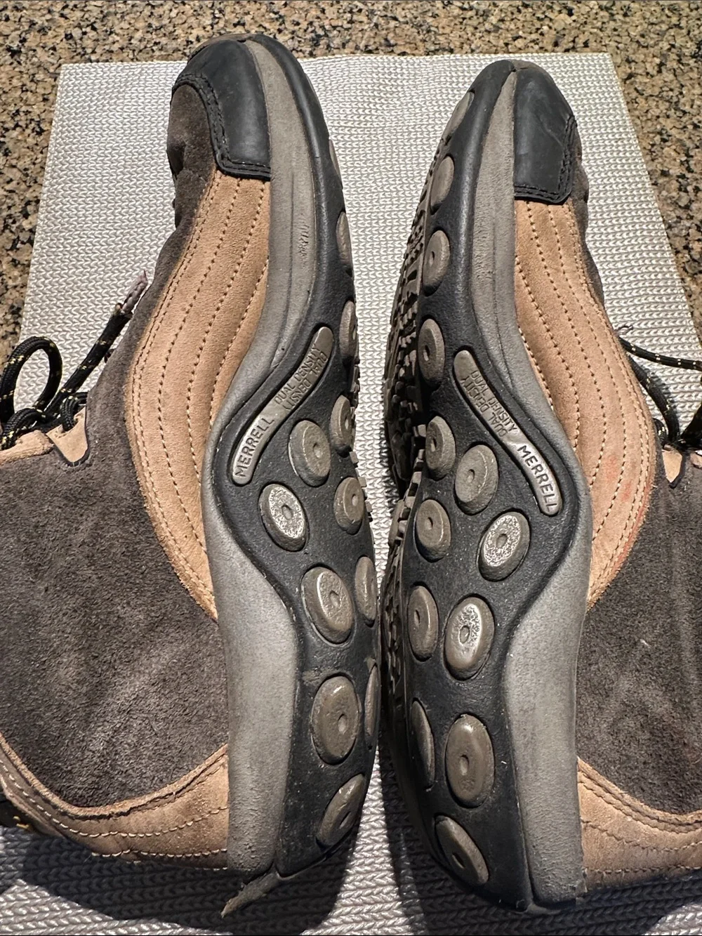 Men's Merrell Brown Suede Hiking boots